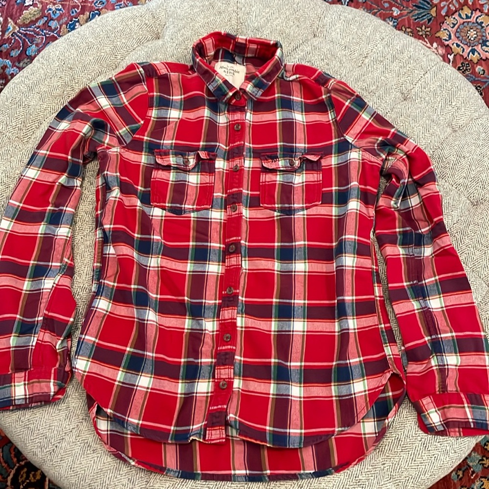 Abercrombie & Fitch flannel shirt size M
